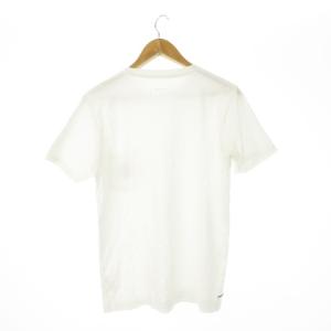 F.C.Real Bristol Tシャツ クルーネック 半袖 ロゴパッチ ポケット コットン L 白 ホワイト