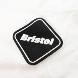 F.C.Real Bristol Tシャツ クルーネック 半袖 ロゴパッチ ポケット コットン L 白 ホワイト