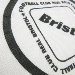 F.C.Real Bristol × ナイキ NIKE DRIｰFIT 半袖Tシャツ メッシュ ストレッチ ロゴ スポーツ M 白 ホワイト