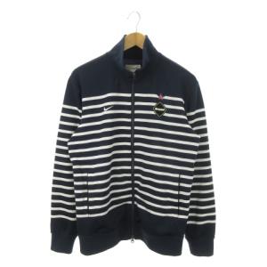 F.C.Real Bristol × ナイキ NIKE ジャージ セットアップ トラックジャケット ジップアップ ハーフパンツ ロゴ ボーダー スポーツ L