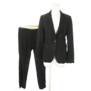 TOMORROWLAND collection スーツ セットアップ 2点セット テーラードジャケット 背抜き テーパードパンツ ストレッチ 薄手 36