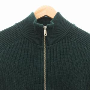 UNITED TOKYO UNITEDTOKYO リブジップアップニット ジャケット ブルゾン 2 緑 グリーン /GV