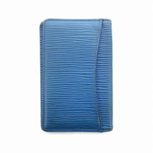 LOUIS VUITTON M63585 エピ オーガナイザー ドゥ ポッシュ カードケース 名刺入れ レザー 青 ブルー /TZ