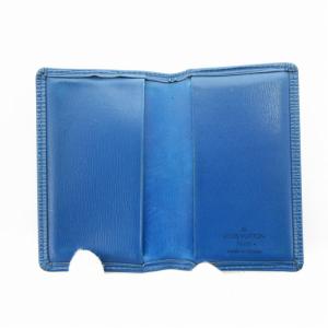 LOUIS VUITTON M63585 エピ オーガナイザー ドゥ ポッシュ カードケース 名刺入れ レザー 青 ブルー /TZ