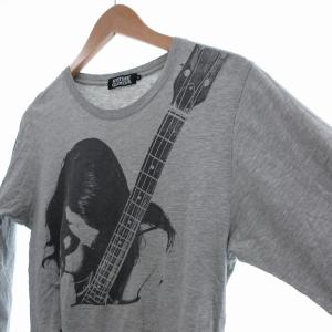HYSTERIC GLAMOUR Tシャツ 長袖 ロンT vixen girl プリント S グレー /UO