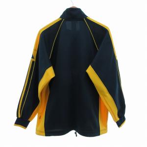 adidas 美品 万国旗タグ 90s トラックジャケット ジャージ L 緑 グリーン 黄 イエロー /UO