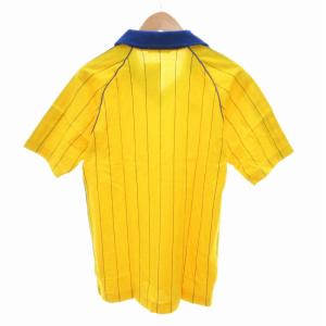 adidas タグ付き ヴィンテージ 80s 西ドイツ デサント製 ゲームシャツ トレフォイル スリーストライプ 半袖