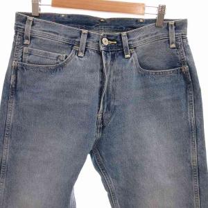 Levi's RED 美品 505 ストレート ファイブスターズ デニムパンツ ヘンプ混 W34 L32 ライトブルー