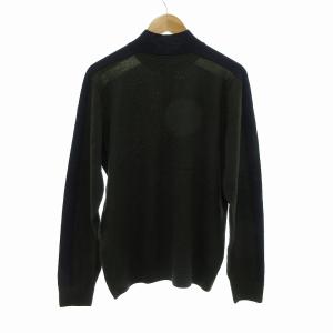 LACOSTE セーター ニット プルオーバー ハーフジップ フランス製 M 緑 グリーン