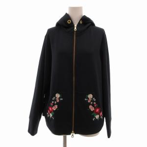 【Rose Tiara】美品　ロングマウンテンパーカー　バイオレット　サイズ42 人気アイテム】リボンポケットマウンテンパーカー | Rose Tiara