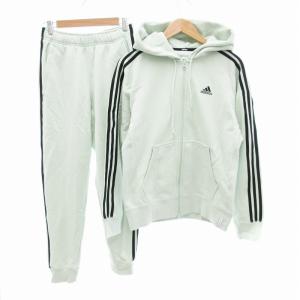 セットアップ ジャージ パンツ 上下セット ジップアップ ライン ロゴ刺繍 XS ミント /JS GY39
