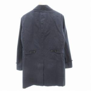 SHIPS GORETEX ステンカラーコート ライナー付 M 紺 ネイビー 114-14-0070 /AE