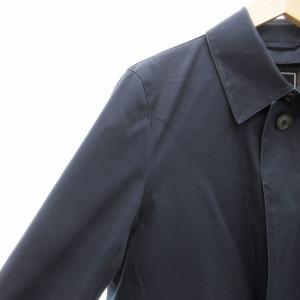 SHIPS GORETEX ステンカラーコート ライナー付 M 紺 ネイビー 114-14-0070 /AE