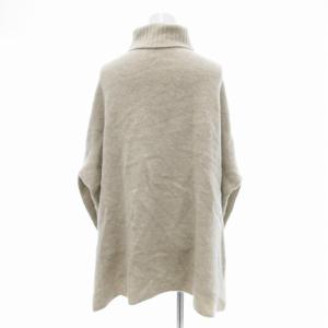 IENA セーター ニット 長袖 ウール カシミヤミックス ベージュ /JS GY39