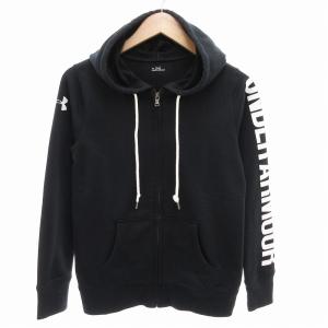 パーカー アーマースウェットフルジップフーディー 長袖 SM 黒 ブラック WTR1080 /AE