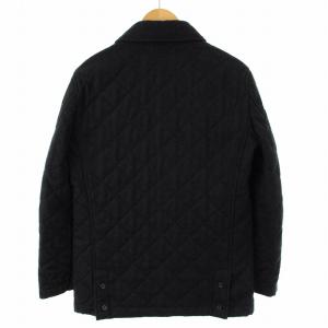 Valstar キルティング ジャケット カバーオール 中綿 ウール アウター 44 濃紺 ダークネイビー /DK MT