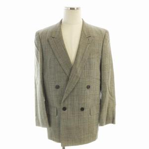 PAUL SMITH セットアップ 上下 2点セット テーラードジャケット パンツ 千鳥柄 M グレー SQR0894 MT
