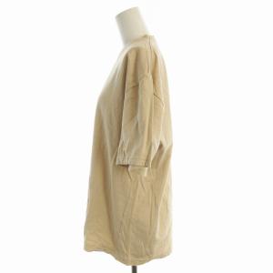 nest Robe Tシャツ カットソー 半袖 リネン混 2 ベージュ 012321046 MT