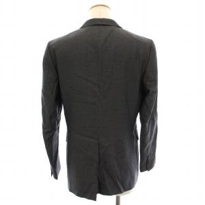 EPOCA UOMO シングルスーツ セットアップ 上下 テーラードジャケット パンツ 46 グレー M1H03-600-07