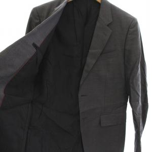 EPOCA UOMO シングルスーツ セットアップ 上下 テーラードジャケット パンツ 46 グレー M1H03-600-07