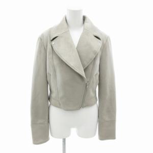 ダブルライダース ジャケット フェイクスエード S グレー /HO 0329