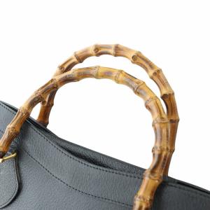 GUCCI バンブー トートバッグ ブラック 002 123 0260