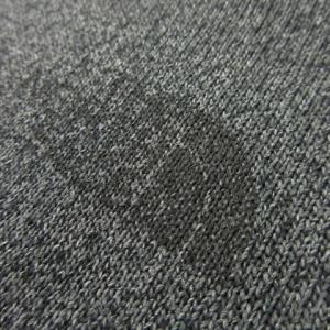 THE NORTH FACE 成型丸編みニット 長袖ニット セーター ロゴ フィンガーホール アウトドア L グレー NT61806