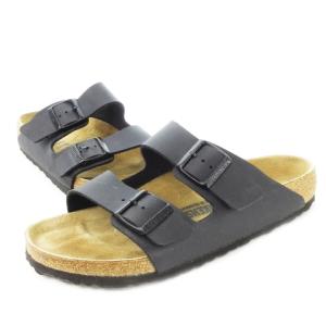 BIRKENSTOCK アリゾナ サンダル ベルト 26.5cm 黒 ブラック 茶 ブラウン /CK14 GY35