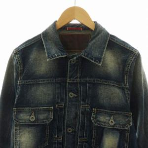 JOHNBULL デニムジャケット Gジャン ジージャン M インディゴ 12164TXY /NQ MT