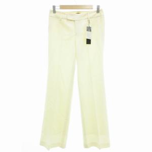 タグ付き パンツ スラックス ウール フレア 9 オフホワイト /FF