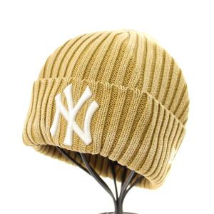 タグ付き 韓国限定 NY YANKEES ITALIAN WASHING BASIC CUFF ニット帽