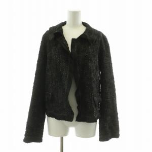 ジャケット モヘヤ混 42 ブラック MJ030L2 /NQ MT