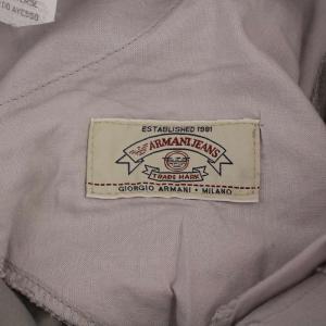 ARMANI JEANS スラックスパンツ ジップフライ I46 グレー /BM MT
