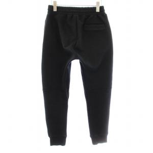 NEW ERA スウェットパンツ ロゴライン 裏起毛 M 黒 ブラック /KU MT