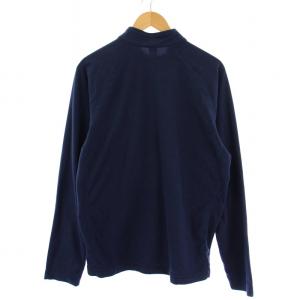 mont-bell フリースジャケット ジップアップ ハイネック ロゴ刺繍 XL 紺 442340301 /BM MT