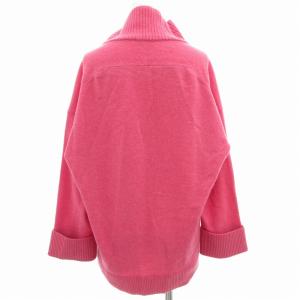 MACPHEE ハイネックニット セーター 長袖 プルオーバー ウール S ピンク /GV
