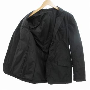 DESIGNWORKS テーラード ダウン ジャケット 48 黒 ブラック /UD