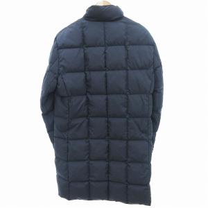 DoCLASSE Do CLASSE ダウンコート ミドル丈 ハイネック XL 青 ブルー /UD