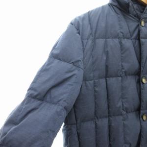 DoCLASSE Do CLASSE ダウンコート ミドル丈 ハイネック XL 青 ブルー /UD