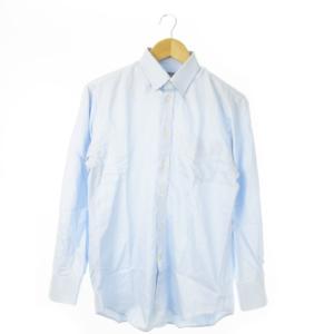 × シュプリーム SUPREME ワイシャツ Yシャツ レギュラー 長袖 コットン ロゴ刺繍 39 M