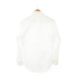 Finamore ワイシャツ ホリゾンタルカラー 長袖 ストレッチ 39 M 白 ホワイト /AH11 GY19