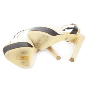 Sergio Rossi Scarpe Donna Sandal ストラップサンダル ハイヒール ピンヒール ストーム レザー 本革
