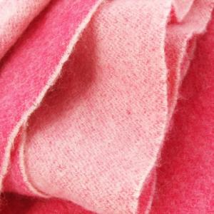 FURLA ストール マフラー フリンジ ダブルフェイス リバーシブル ピンク /CK19 GY19