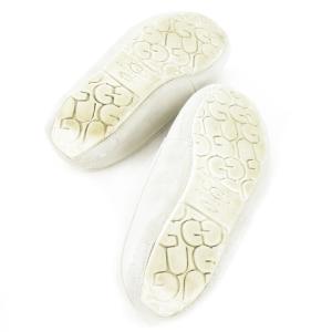 UGG モカシン スエード レザー パール ラインストーン ボア ロゴ 24 ライトグレー /CK11 GY19