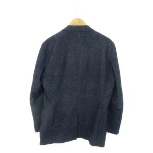 美品 パパスプラス ロロピアーナ生地 アンゴラ混シングル JKT Mサイズ 美品 パパスプラス ロロピアーナ生地 アンゴラ混シングル JKT M
