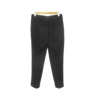 HAIDER ACKERMANN パンツ スラックス テーパード ウエストジャガード センタープレス ウール ストレッチ 小さいサイズ 34