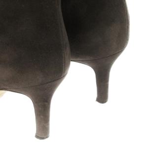 PELLICO ロングブーツ ハイヒール ポインテッドトゥ スエード 36 23cm 茶 ブラウン /AO1 GY19