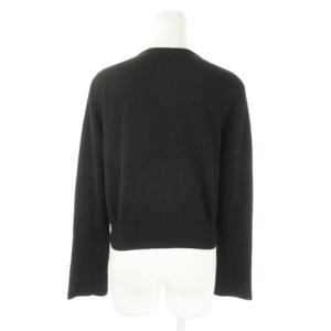 FOXEY レース切替カーディガン 40 ブラック