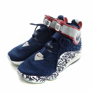 NIKE LEBRON 17 スニーカー US9 ネイビー