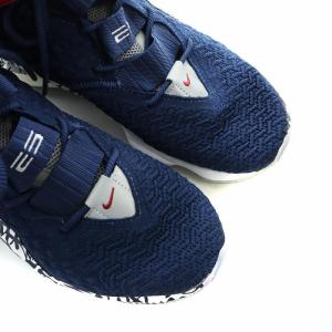 NIKE LEBRON 17 スニーカー US9 ネイビー